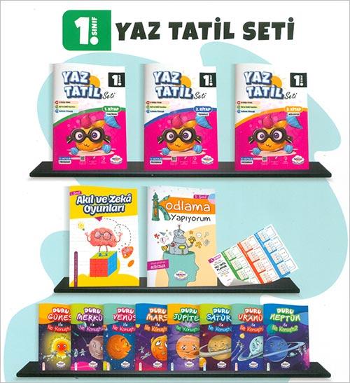 1.Sınıf Yaz Tatil Seti Öğretmen Evde Yayınları | Kitap Yayınları - Resim 1