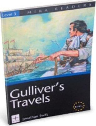 Gulliver's Travels Level 3 - Jonathan Swift kitap kapağı