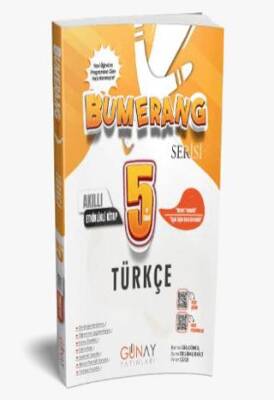 5. Sınıf Bumerang Etkinlikli Türkçe - Berna Gülgönül kitap kapağı