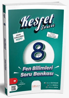 8. Sınıf Keşfet Serisi Fen Bilimleri Soru Bankası - Murat Üstündağ kitap kapağı