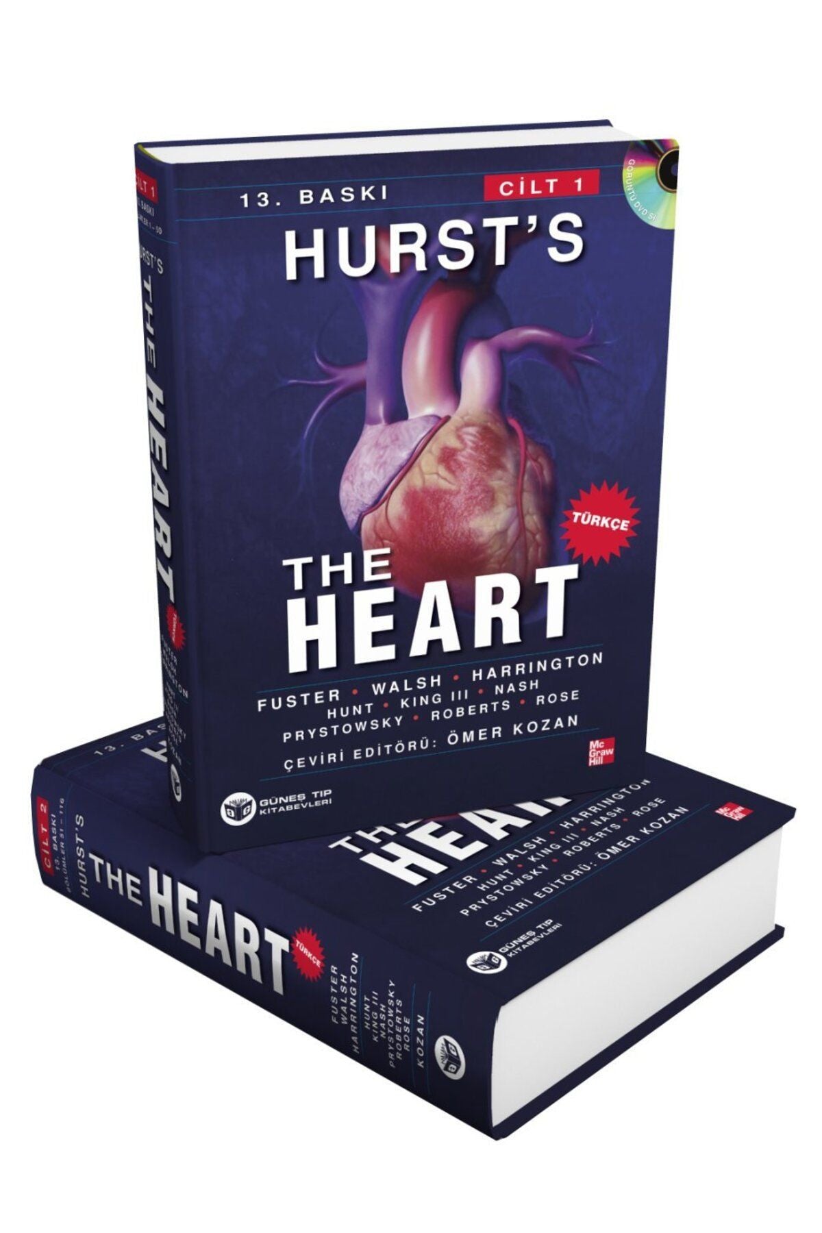 Güneş Yayın Dağıtım Hurst Kalp 1-2 Cilt + Dvd kitap kapağı