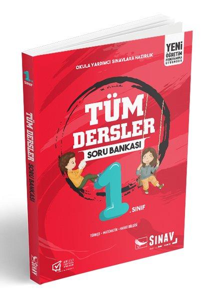 Sınav 1. Sınıf Tüm Dersler Soru Bankası | Sınav Dergisi Yayınları (İnce Kapak) - Resim 1