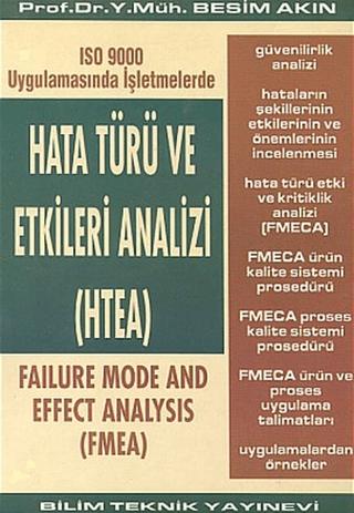 Hata Türü ve Etkileri Analizi (HTEA) ISO 9000 Uygulamasında İşletmelerde | Bilim Teknik Yayınevi (Ciltsiz) - Resim 1
