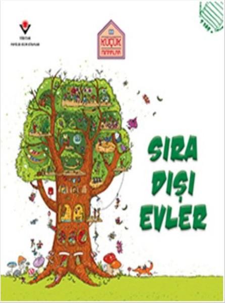 Küçük Mimarlar - Sıra Dışı Evler | Tübitak Yayınları - Çocuk Kitaplığı Dizisi (İnce Kapak) - Resim 1