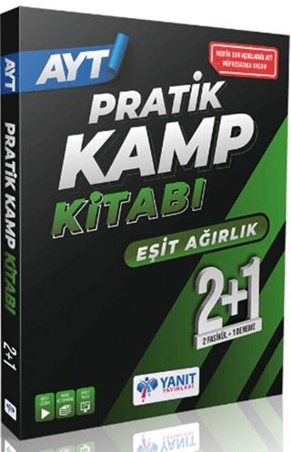 AYT Pratik Kamp Kitabı | Yanıt Yayınları (Ciltsiz) - Resim 1