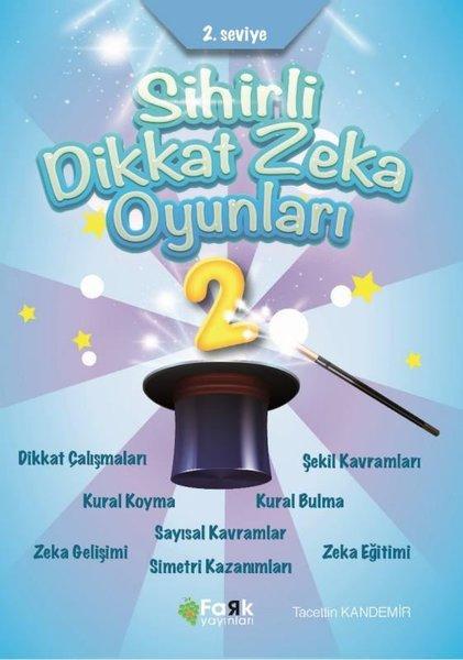 Sihirli Dikkat Zeka Oyunları 2. Seviye | Fark Yayınları (İnce Kapak) - Resim 1
