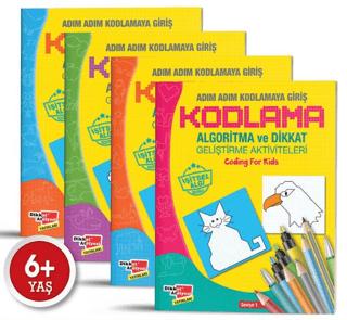 Algoritma Temelli Adım Adım Kodlama 4'lü Set