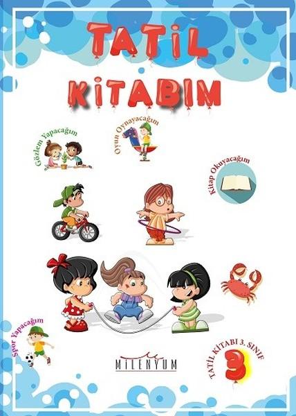 Tatil Kitabım 3.Sınıftan 4.Sınıfa Geçenler İçin | Milenyum (İnce Kapak) - Resim 1