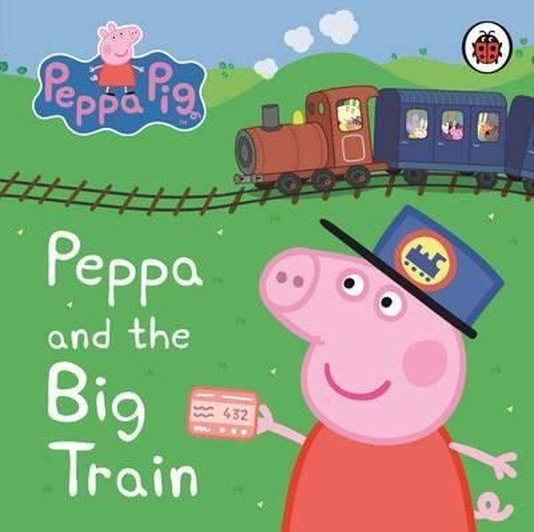 Peppa Pig: Peppa and the Big Train: My First Storybook | Ladybirds (Ciltli) - Resim 1