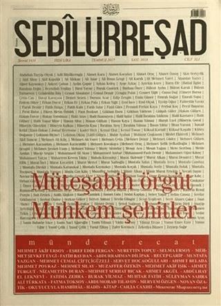 Sebilürreşad Dergisi Sayı: 1018 Temmuz 2017 | Sebilürreşad Yayınevi (Ciltsiz) - Resim 1