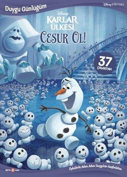 Disney Karlar Ülkesi - Cesur Ol! Duygu Günlüğüm - 37 Çıkartma! | Beta Kids (İnce Kapak) - Resim 1