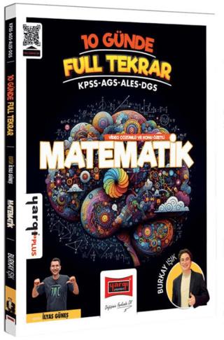 KPSS ALES DGS AGS 10 Günde Full Tekrar Matematik Video Çözümlü ve Konu Özetli | Yargı Yayınevi (Ciltsiz) - Resim 1