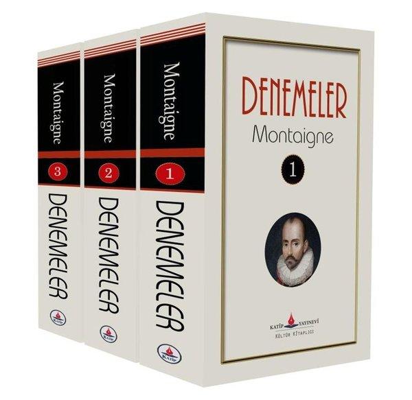 Montaigne Denemeler Seti - 3 Kitap Takım | Katip Yayınevi (İnce Kapak) - Resim 1