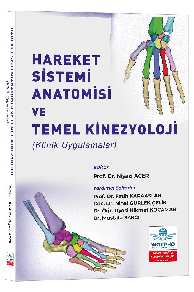 Hareket Sistemi Anatomisi ve Temel Kinezyoloji kitap kapağı