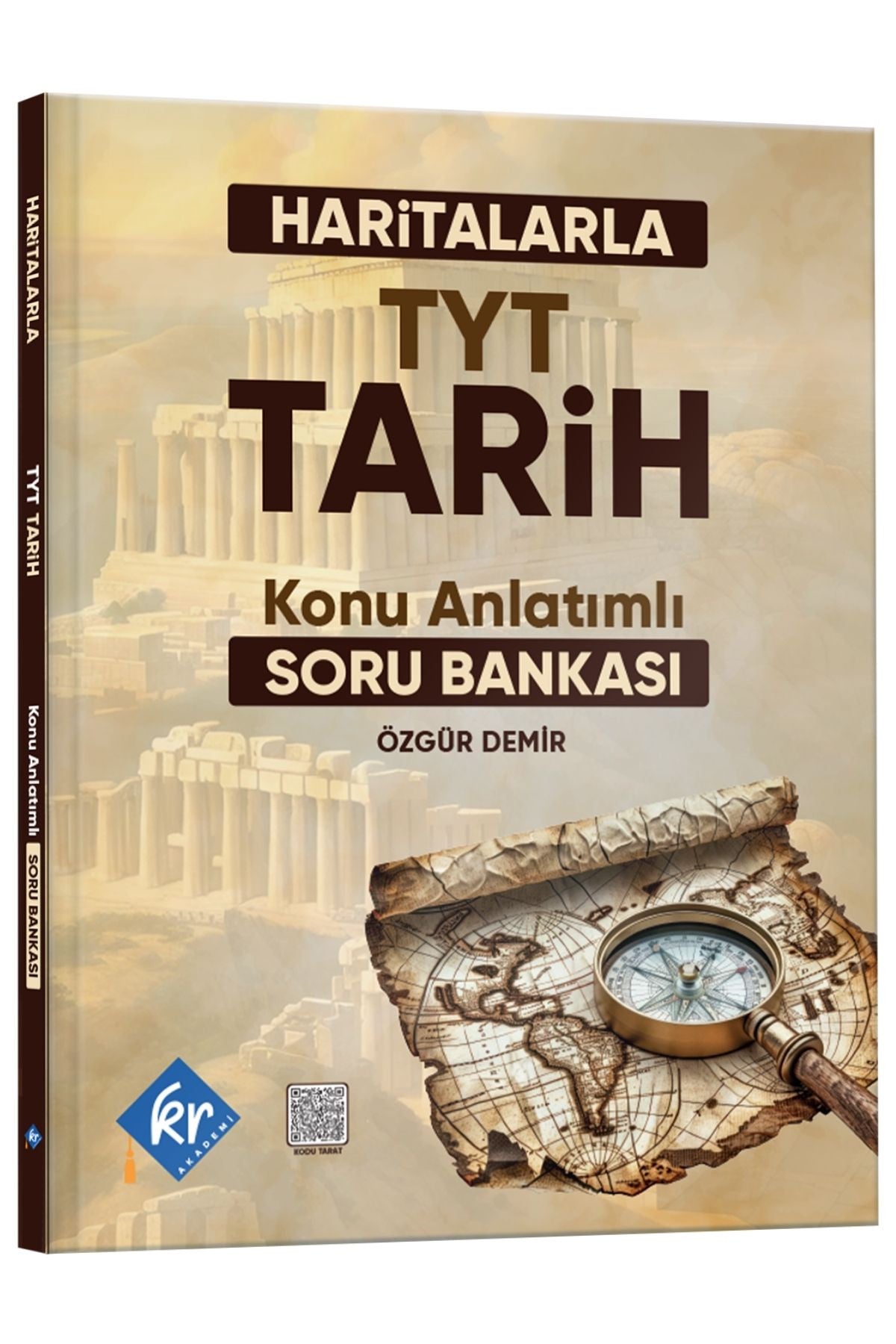 Haritalarla TYT Tarih Konu Anlatımlı Soru Bankası - Özgür Demir kitap kapağı