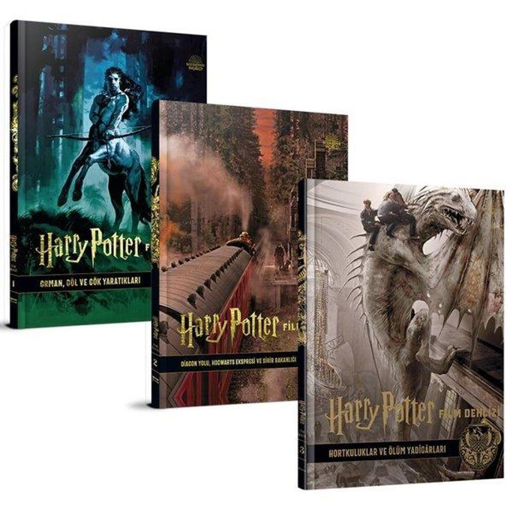 Harry Potter Film Dehlizi Serisi Seti - 3 Kitap Takım | Teras Kitap