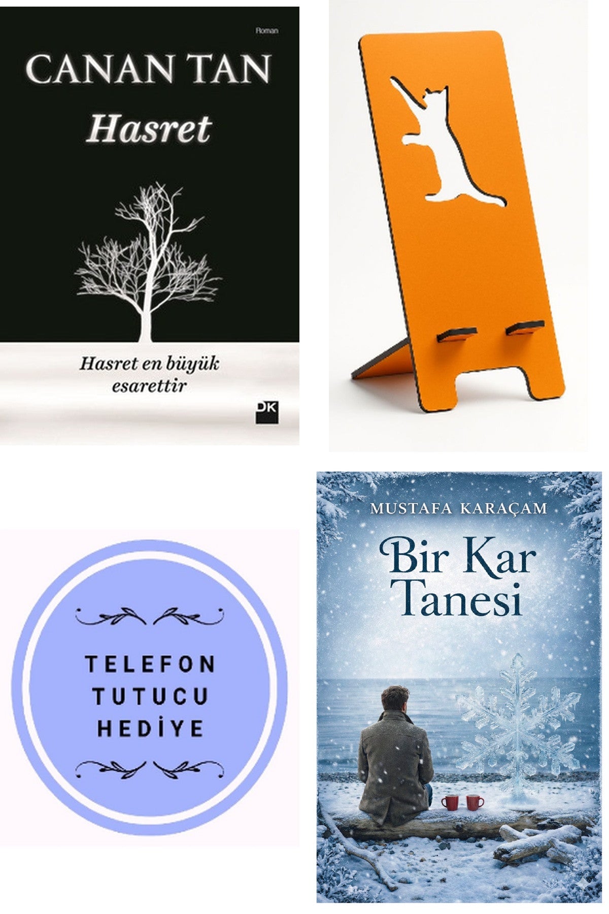 Hasret - Canan Tan + Telefon Tutucu + Bir Kar Tanesi kitap kapağı