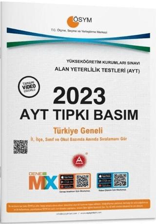 AYT Tıpkı Basım Çıkmış Sorular