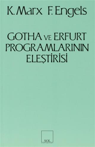 Gotha ve Erfurt Programlarının Eleştirisi