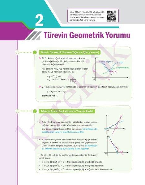 Türev Sıfır | Karekök Eğitim Yayın (İnce Kapak) - Resim 3