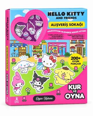 Hello Kitty Friends Alışveriş Sokağı - Kolektif kitap kapağı