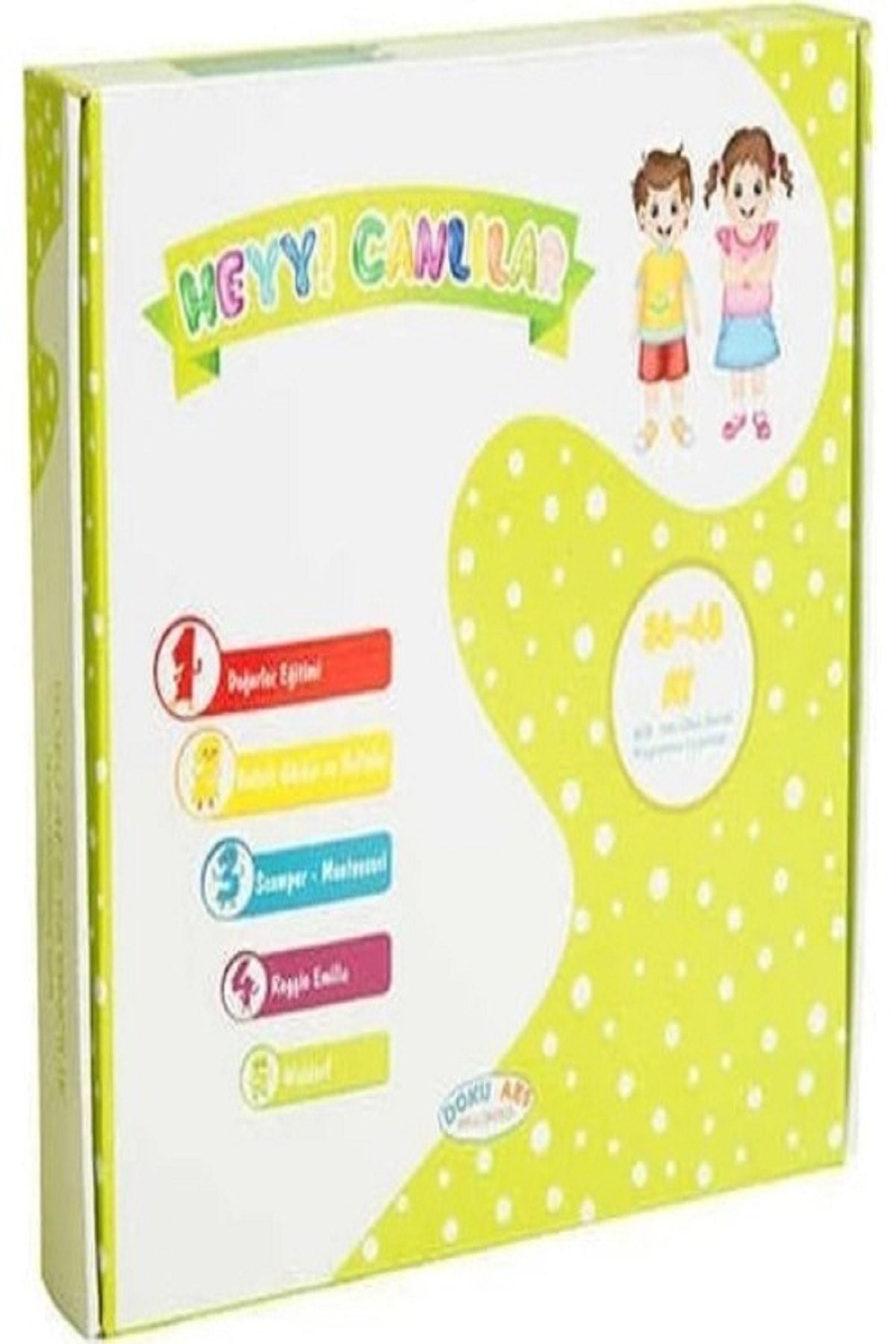 Heyy! Canlılar Doku Aes Okul Öncesi Seti kitap kapağı