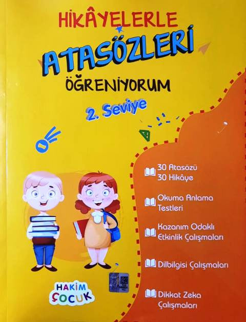 Hikayelerle Atasözleri Öğreniyorum 2. Seviye kitap kapağı
