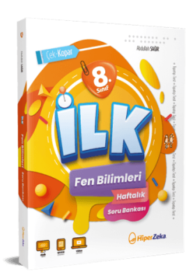 2025 8. Sınıf İlk Fen Bilimleri Haftalık Soru Bankası - Abdullah Sağır kitap kapağı