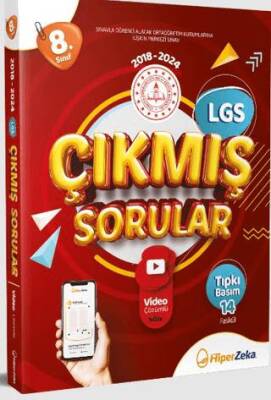 8. Sınıf LGS 2018-2024 Çıkmış Sorular MEB - Kolektif kitap kapağı