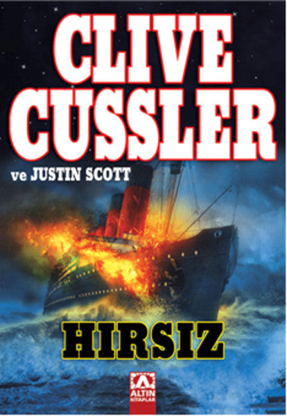 Altın Kitaplar Hırsız - Clive Cussler kitap kapağı