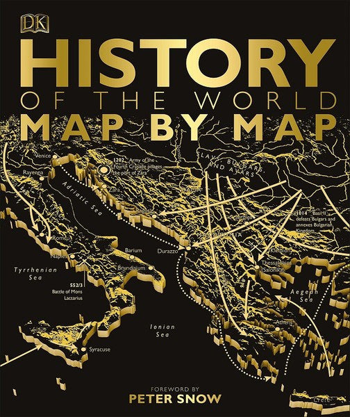 History of the World Map by Map (Historical Atlas) - Dk Publishing kitap kapağı