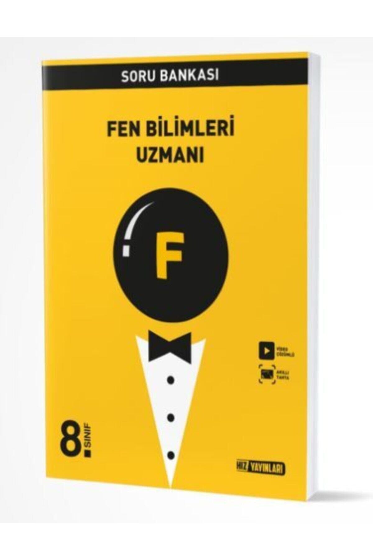 HIZ 8. Sınıf Fen Bilimleri Uzman Soru Bankası kitap kapağı