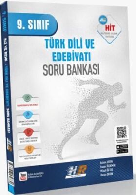 9. Sınıf Türk Dili ve Edebiyatı HİT Soru Bankası - Adnan Derin kitap kapağı
