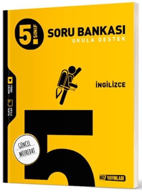 Hız Yayınları 5. Sınıf İngilizce Soru Bankası kitap kapağı