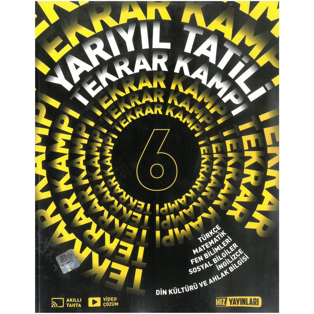 Hız Yayınları 6. Sınıf Yarıyıl Tatili Tekrar Kampı Yeni kitap kapağı
