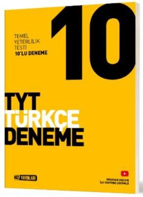 Hız Yayınları Tyt 10'Lu Türkçe Denemeleri - Kolektif kitap kapağı