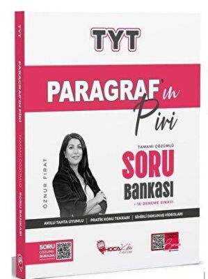 YKS TYT Paragrafın Piri Soru Bankası Çözümlü - Öznur Fırat kitap kapağı