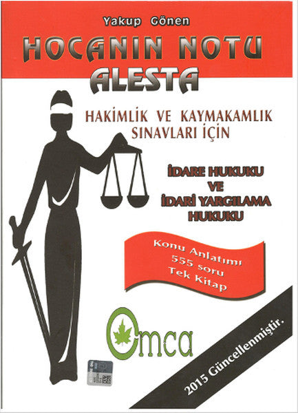Hocanın Notu Alesta - Yakup Gönen kitap kapağı