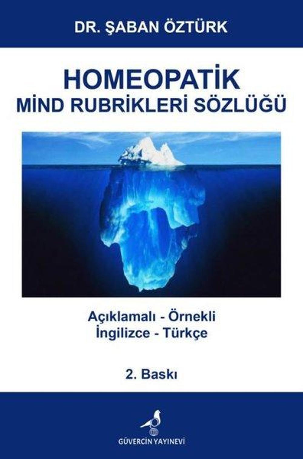 Homeopatik Mind Rubrikleri Sözlüğü | Güvercin Yayınevi