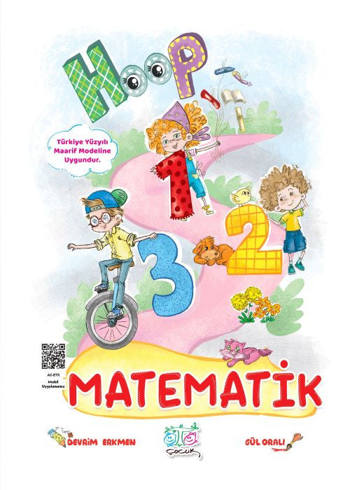 Hoop 1-2-3- Matematik 3-4 Yaş kitap kapağı