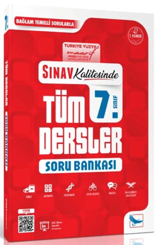 7. Sınıf Tüm Dersler Soru Bankası | Sınav Yayınları (Ciltsiz) - Resim 1