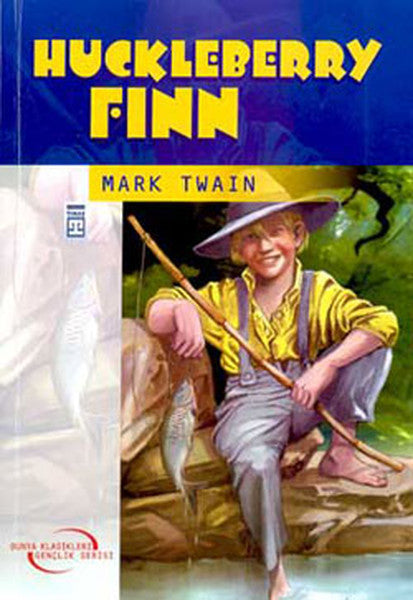Huckleberry Finn - Mark Twain kitap kapağı