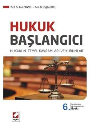 Hukuk Başlangıcı - Erol Cansel kitap kapağı
