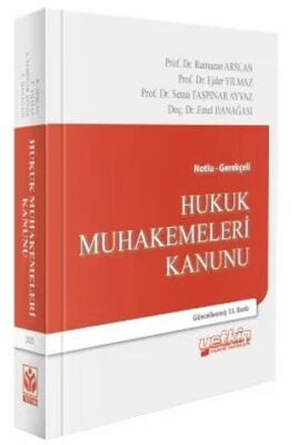 Hukuk Muhakemeleri Kanunu ve İlgili Mevzuat - Ramazan Arslan kitap kapağı