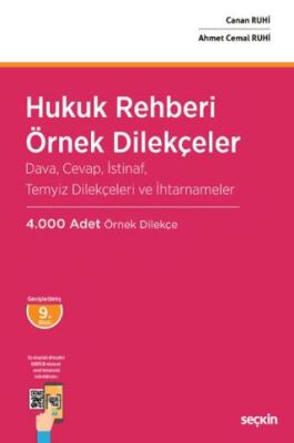 Hukuk Rehberi – Örnek Dilekçeler - Canan RUHİ kitap kapağı