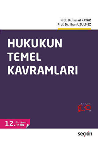 Hukukun Temel Kavramları - İsmail Kayar kitap kapağı