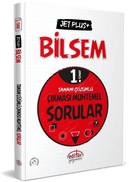 1.Sınıf Bilsem Jet Plus Tamamı Çözümlü Çıkması Muhtemel Sorular | Editör (İnce Kapak) - Resim 1
