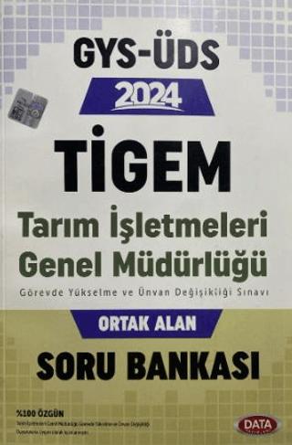Tarım İşletmeleri Genel Müdürlüğü TİGEM GYS Ortak Alan Soru Bankası - Karekod Çözümlü | Data Yayınları (Ciltsiz) - Resim 1