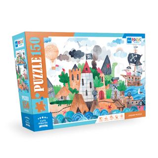 150 Parça Puzzle - Cute Pirates (Sevimli Korsanlar) | Blue Focus Yayınları - Resim 1