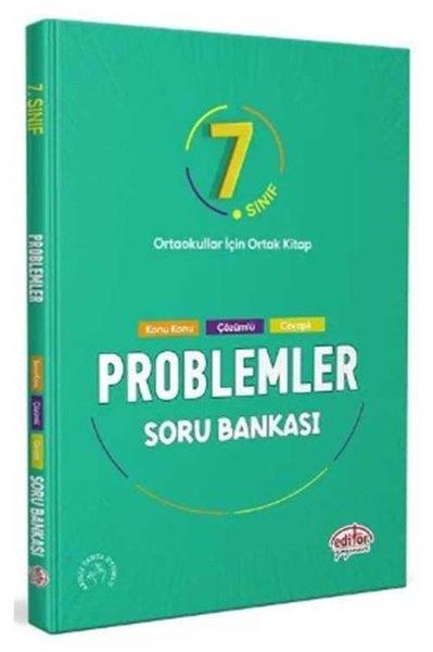 7.Sınıf Problemler Soru Bankası | Editör (İnce Kapak) - Resim 1